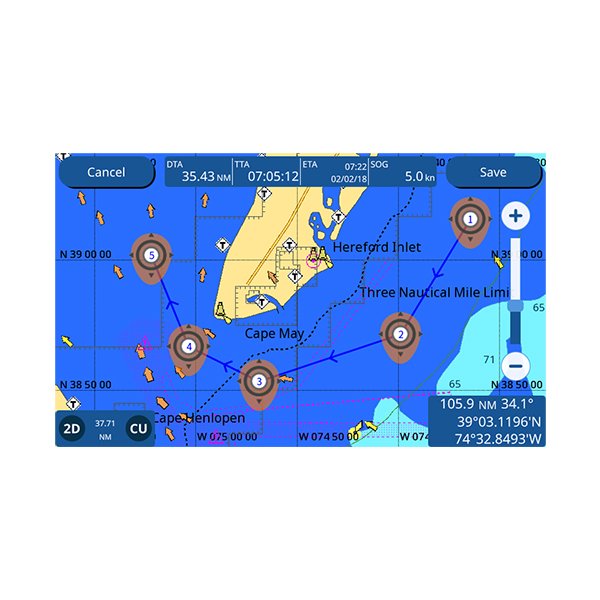 thumbnail image 2 of Furuno GP1971F 9-inch Chartplotter With CHIRP Sounder - Multi-Touch Marine GPS Fish Finder 2 of 11