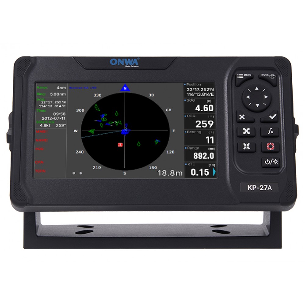 KP-27A Chatplotter/Fishfinder with AIS