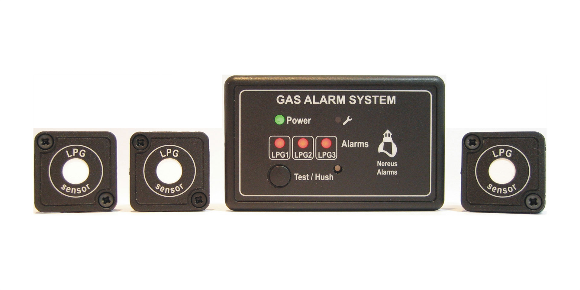 3x LPG Sensor Gas Alarm for Boats