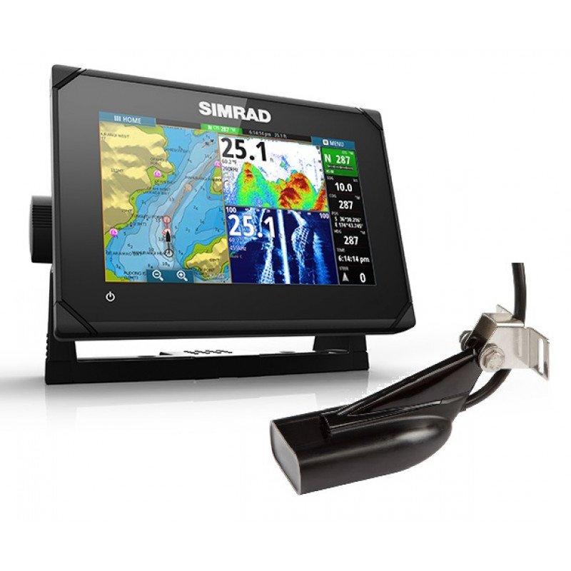 Simrad GO9 XSE Multifunction Display Med/High Downscan Bundle