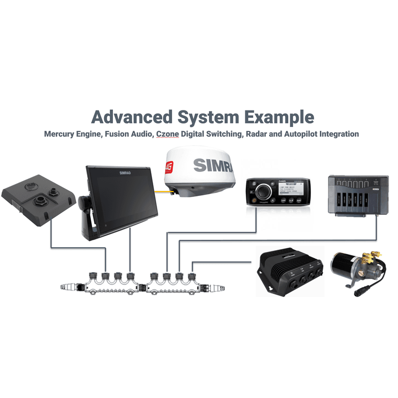 Simrad GO9 XSE Multifunction Display Med/High Downscan Bundle - Image 7