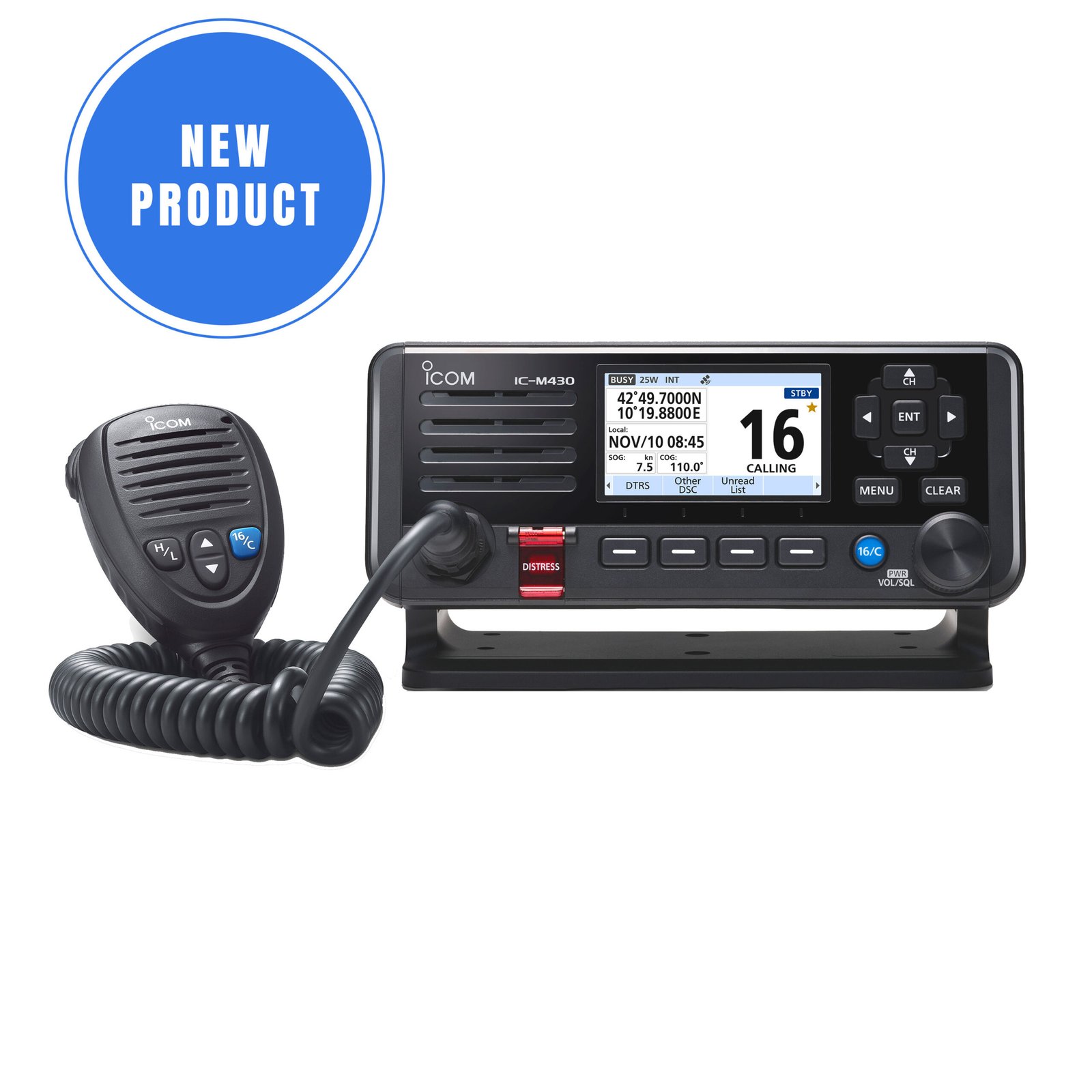 Icom IC-M430E Fixed Marine VHF
